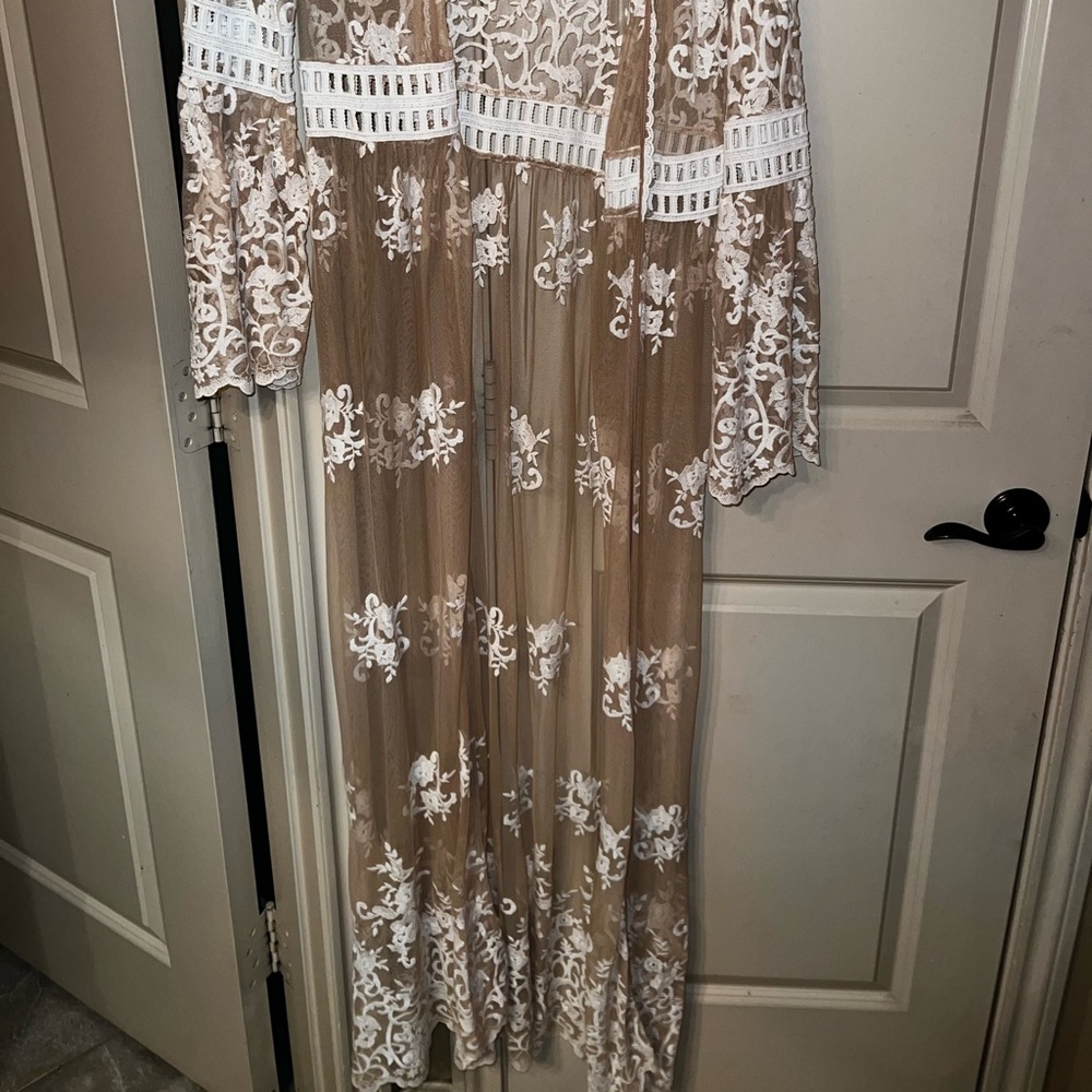 Lace cover up